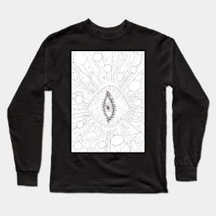 Eye Mouth Long Sleeve T-Shirt